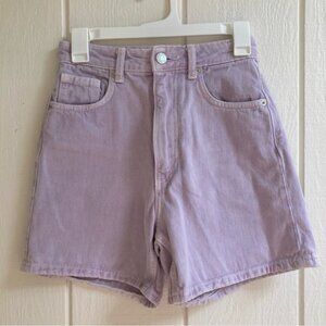 ZARA SIZE 2 Lavender Women's Denim Shorts